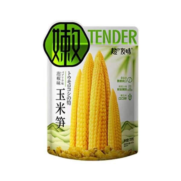 超友味玉米笋泡椒味 150克