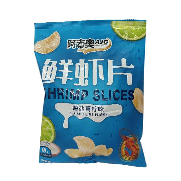 阿吉奥鲜虾片（海盐青柠味） 42克