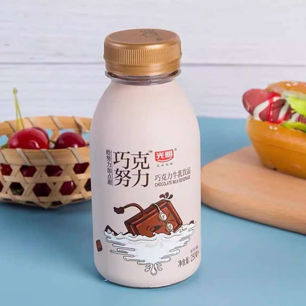 光明巧克力牛奶饮品 250ml