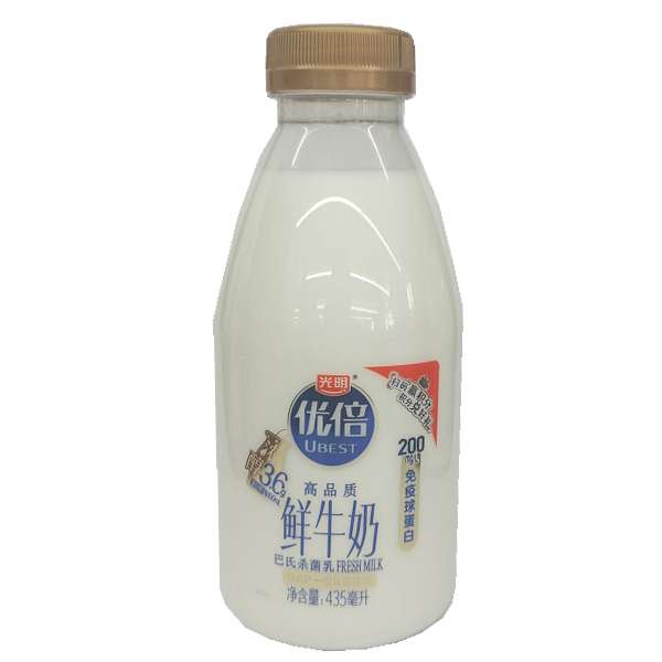 光明优倍鲜牛奶 435ml
