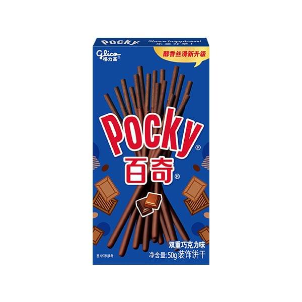 格力高百奇双重巧克力味50克