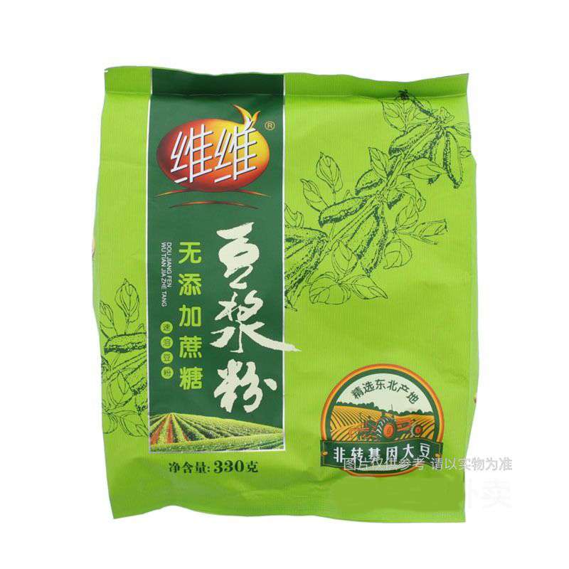 维维无添加蔗糖豆浆粉 330克
