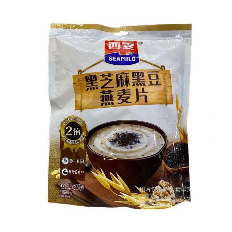 西麦黑芝麻黑豆燕麦片 315克