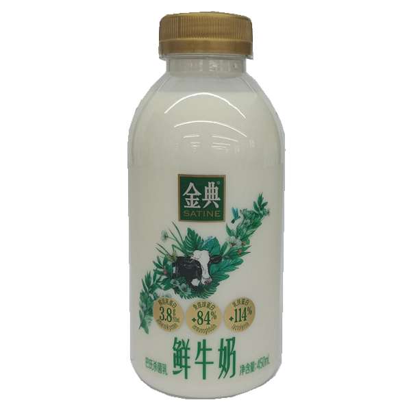 伊利巴氏金典鲜牛奶 450ml