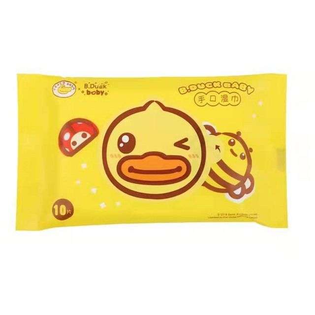 B.DUCK BABY 手口湿巾 10片