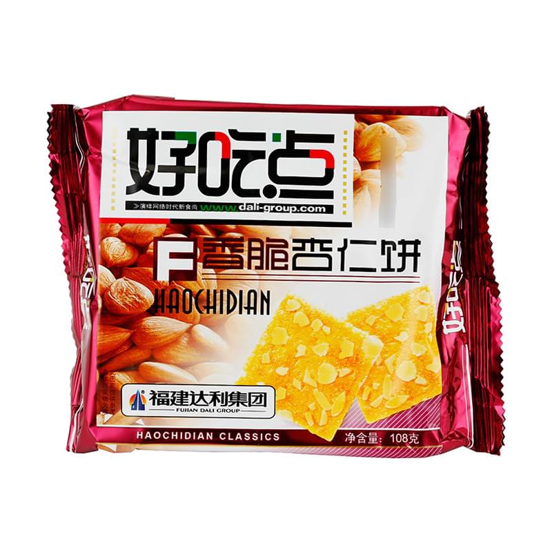 达利园好吃点杏仁饼 108克