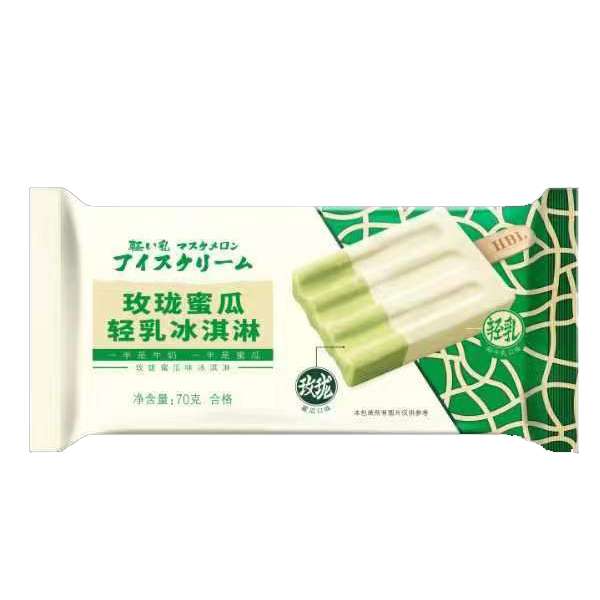 宏宝莱玫珑蜜瓜味冰淇淋 70克