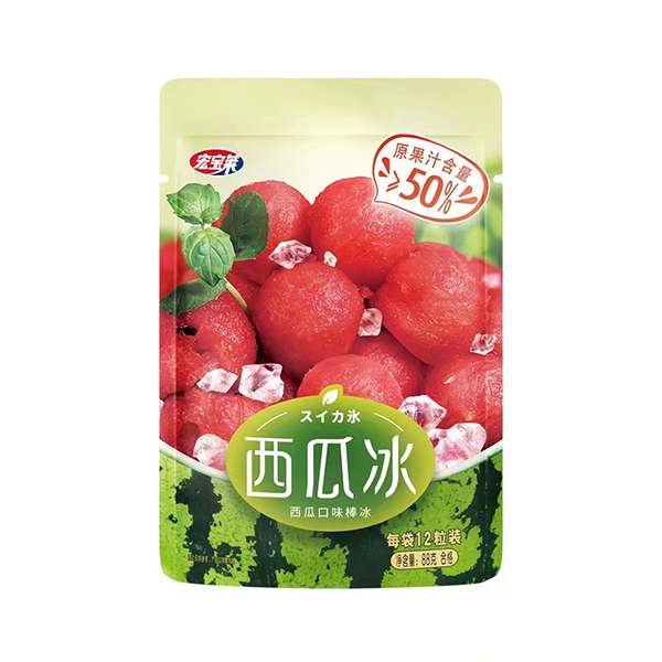 宏宝莱西瓜冰 88克