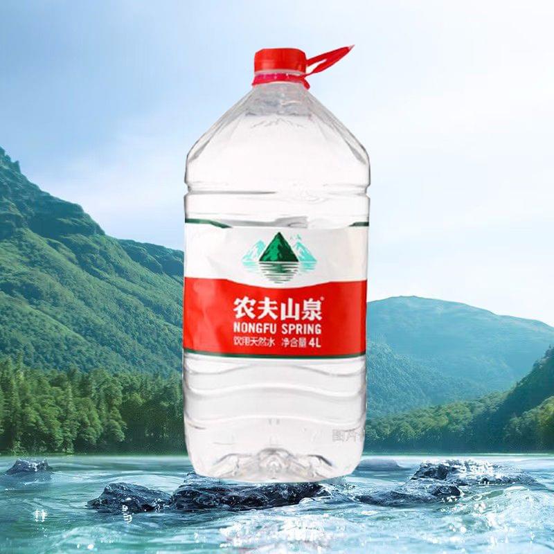 农夫山泉饮用天然水 4升