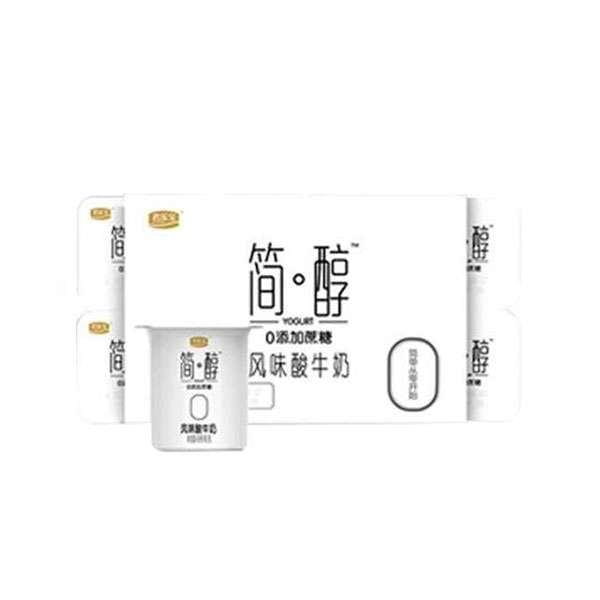 君乐宝简醇风味酸牛奶八连杯 90克*8