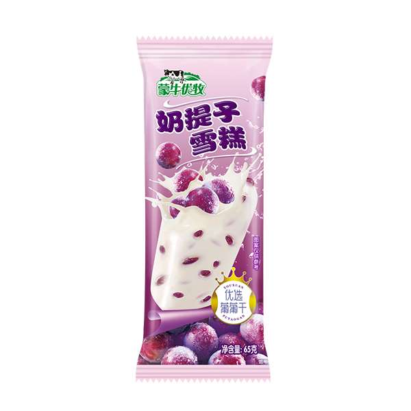蒙牛优牧奶提子雪糕 65克