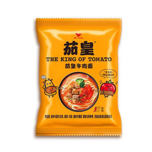统一茄皇牛肉面 126克