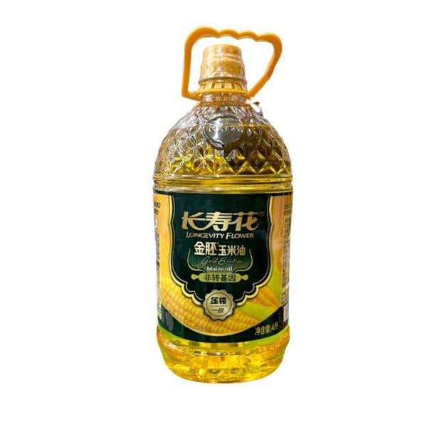 长寿花金胚玉米油 4L