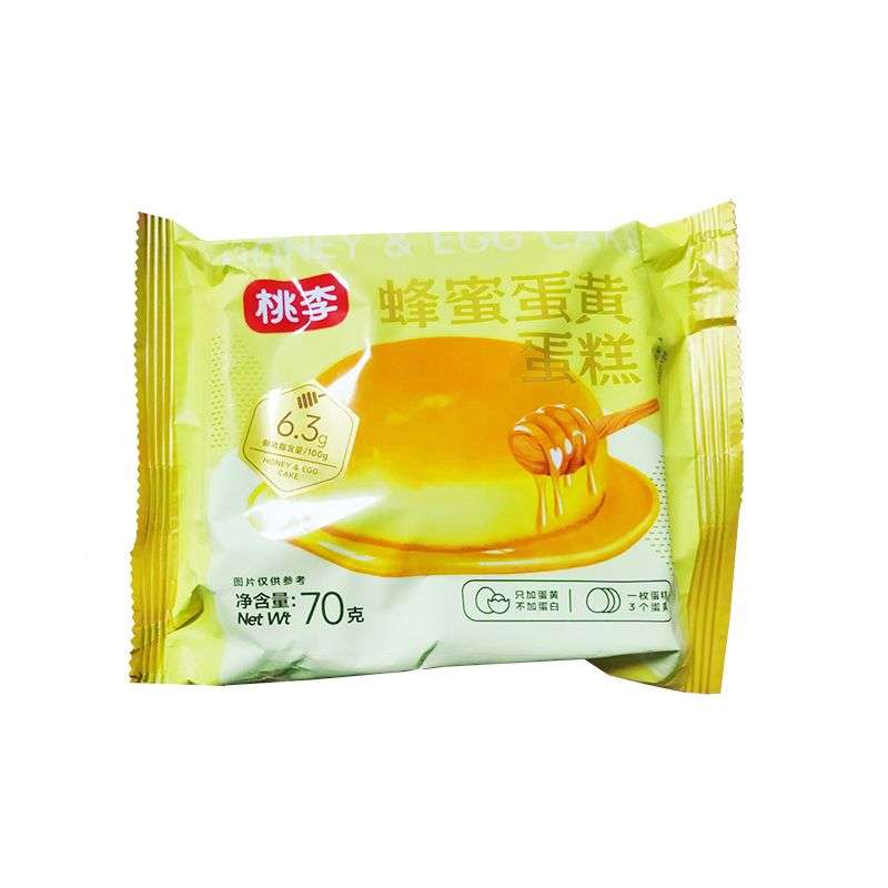 桃李蜂蜜蛋黄蛋糕 70克