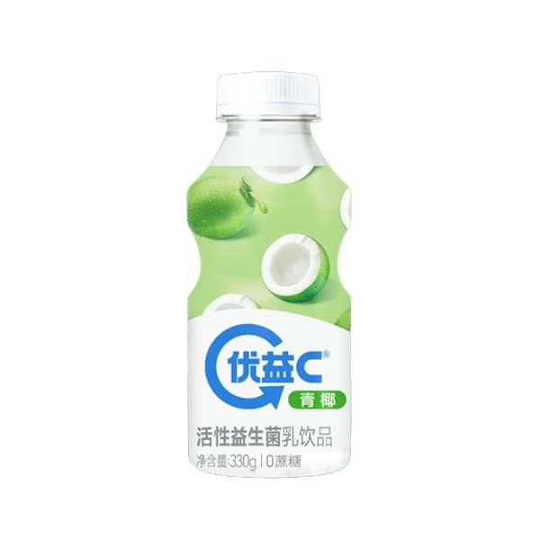 蒙牛优益C青椰益生菌乳饮品 330克