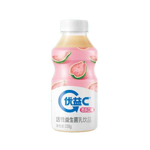 蒙牛优益C芭乐益生菌乳饮品 330克