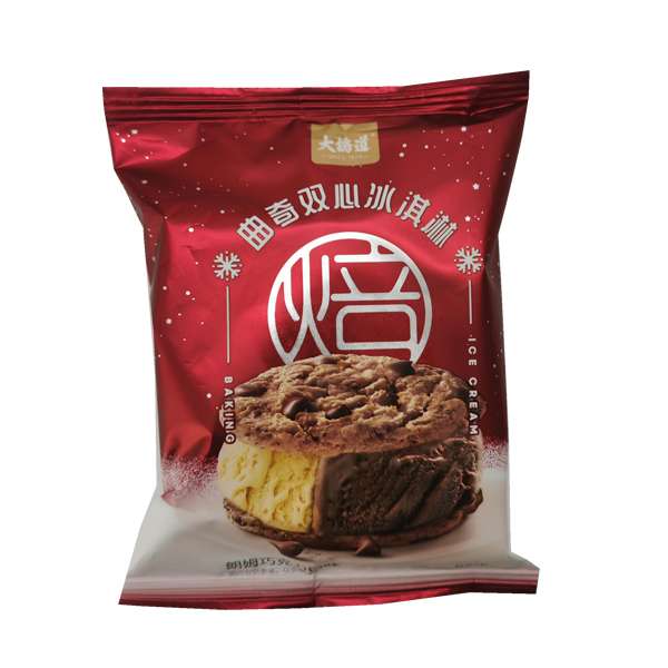 大桥道曲奇双心冰淇淋朗姆巧克力味 65克