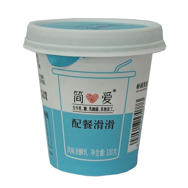 简爱配餐滑滑风味发酵乳 100克
