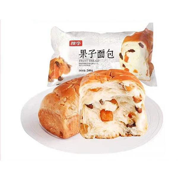 桃李果子面包 240克