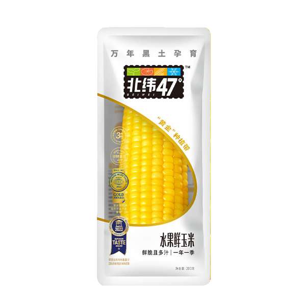 北纬47度_x000D_水果鲜玉米 200克
