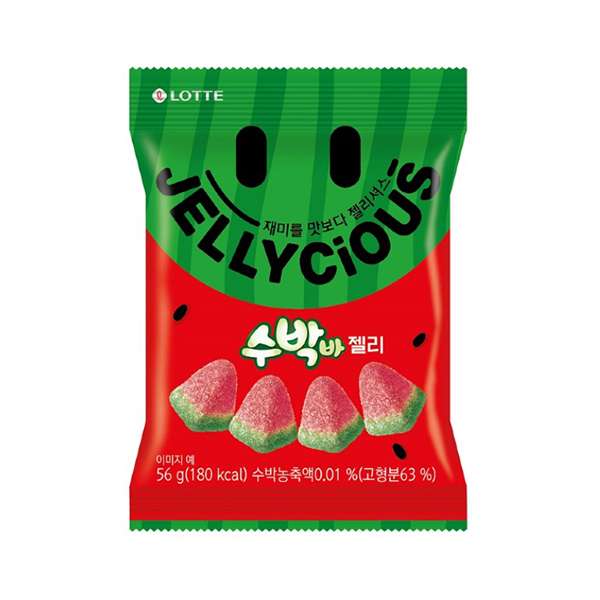 乐天西瓜味软糖 56克