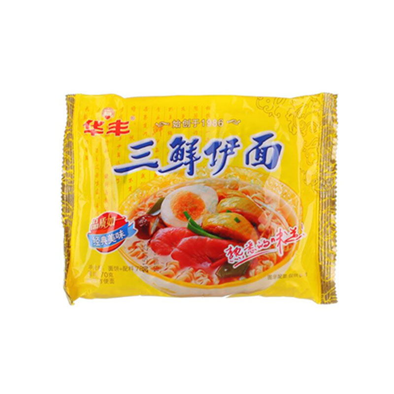 华丰 三鲜伊面 88g/袋
