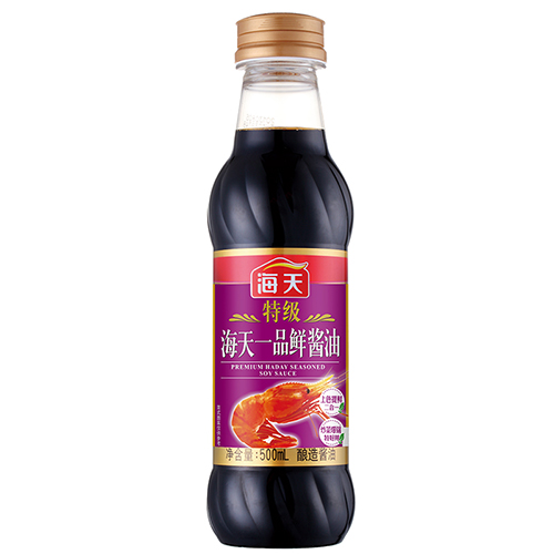 海天特级一品鲜酱油 500ml/瓶