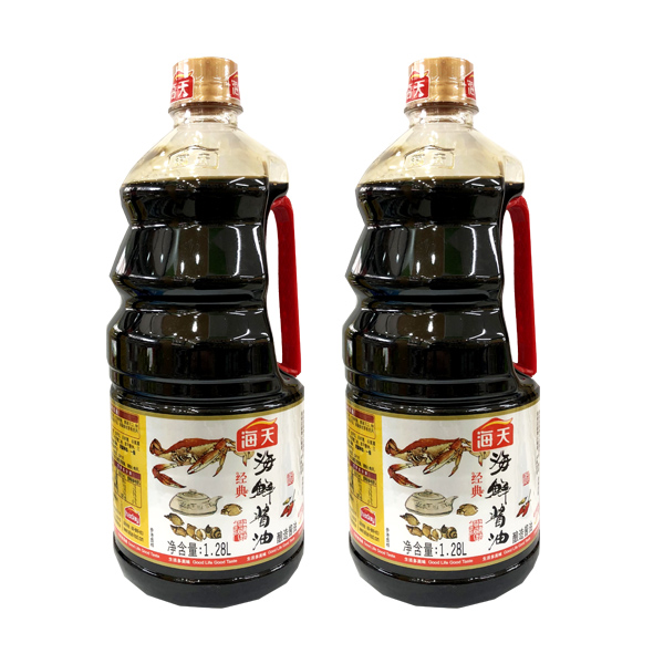 海天海鲜酱油1.28L/瓶