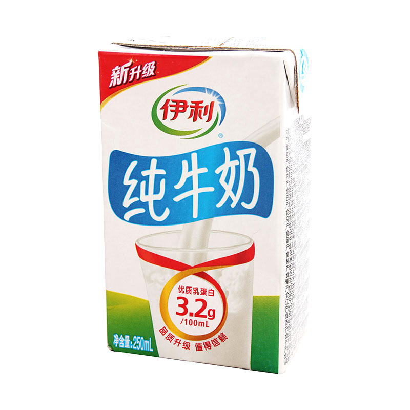 伊利 纯牛奶 250ml/盒