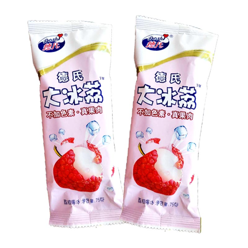 德氏 大冰荔荔枝味棒冰雪糕 70g/支