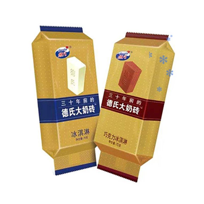 德氏 大奶砖巧克力味冰淇淋雪糕 70g/支
