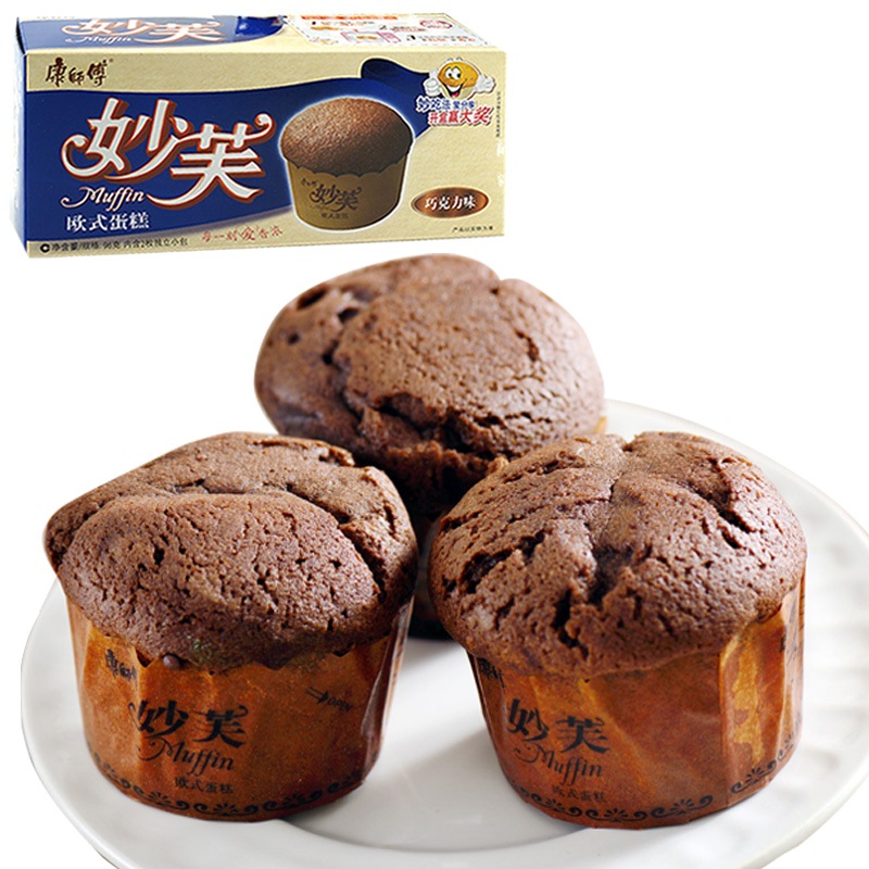 康师傅 妙芙巧克力味欧式蛋糕 96g/盒