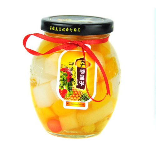 林家铺子 水果什锦罐头 750g/瓶