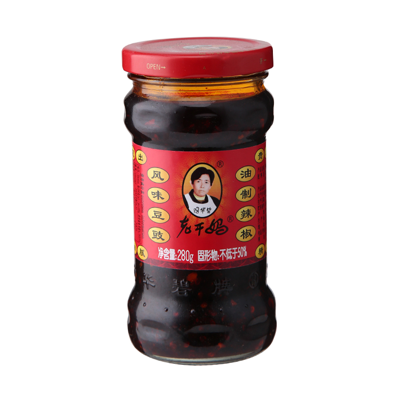 老干妈 风味豆豉油制辣椒 280g/瓶