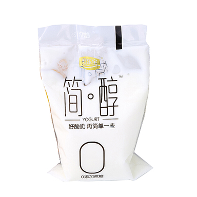君乐宝 简醇0添加蔗糖风味酸奶 150g/袋