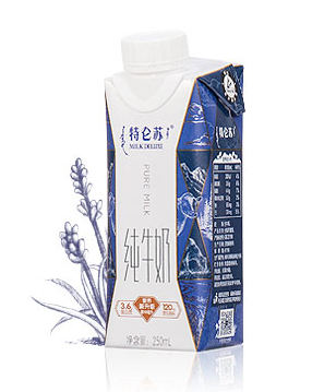 蒙牛 梦幻盖特仑苏纯牛奶 250ml/盒