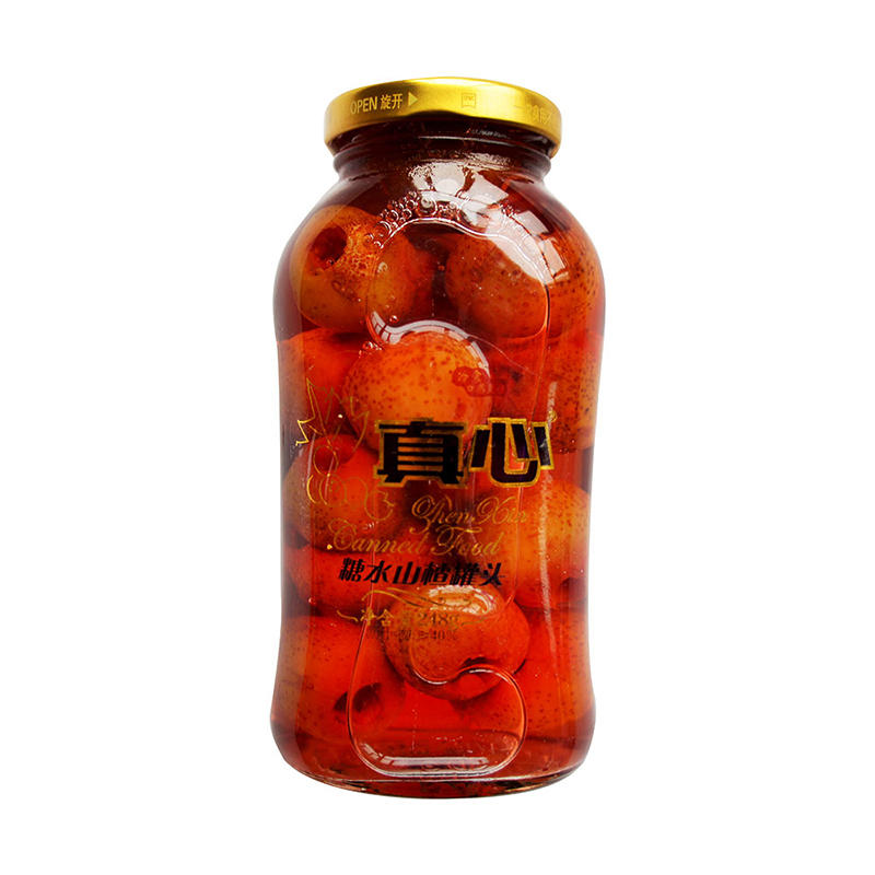 真心山楂罐头248克/瓶