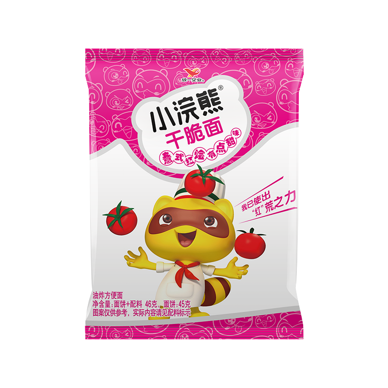 统一小浣熊红烩味干脆面35g/袋