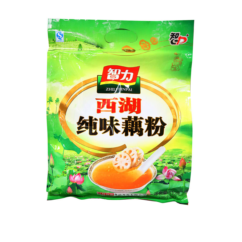 智力 无蔗糖西湖藕粉 510g/袋