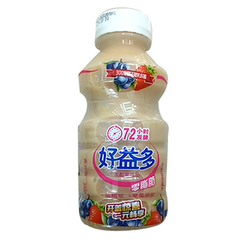 好益多 乳酸菌饮品(蓝莓+枸杞) 340ml/瓶