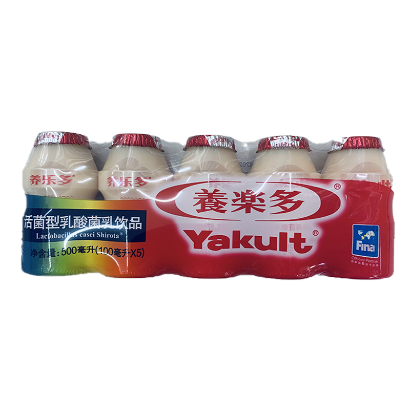养乐多乳酸菌饮品100ml*5瓶/联
