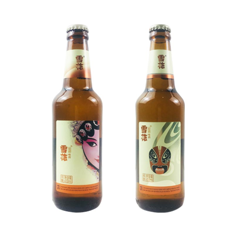 雪花啤酒 脸谱啤酒 418ml/瓶