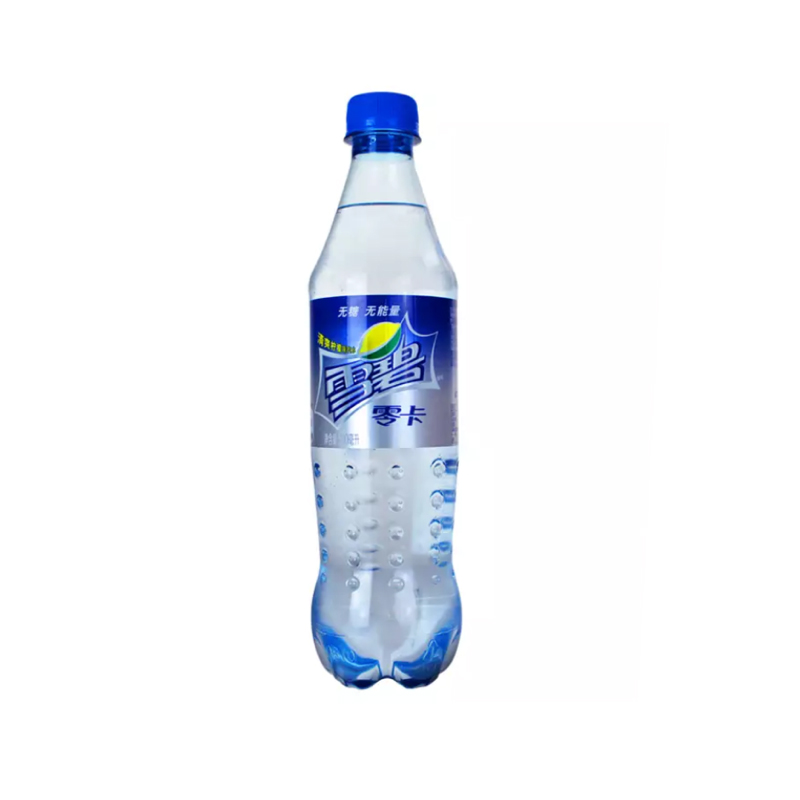 雪碧 零卡清爽柠檬味汽水碳酸饮料 500ml/瓶
