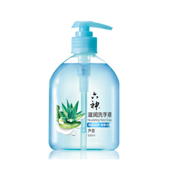 六神芦荟滋润洗手液500ml/瓶