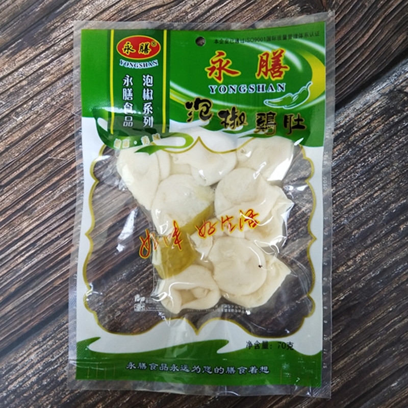 永膳泡椒鸡肚 70g/袋