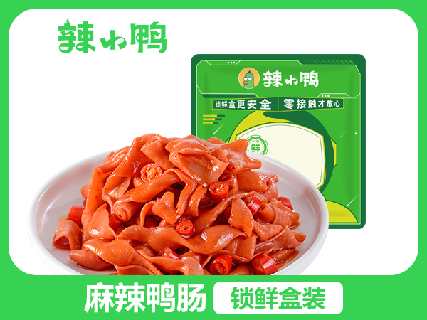 辣小鸭 麻辣鸭肠 鸭货 60g/盒