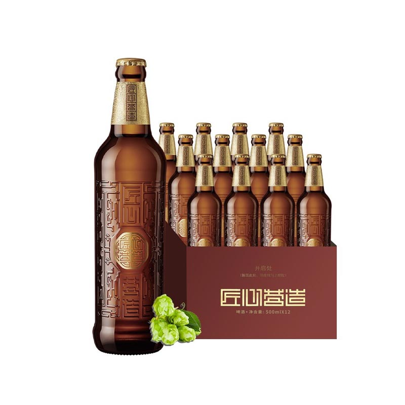 雪花啤酒 匠心营造啤酒 500ml/瓶