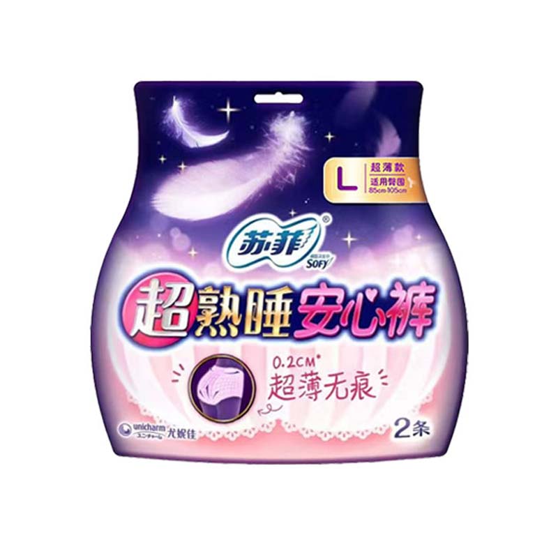 苏菲 超熟睡安心裤L码 2片/包