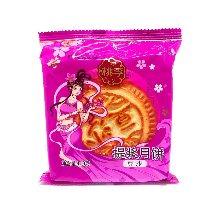 【中秋月饼】桃李提浆月饼豆沙100g/袋