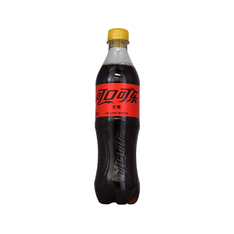 可口可乐CocaCola 零度汽水碳酸饮料 500ml/瓶